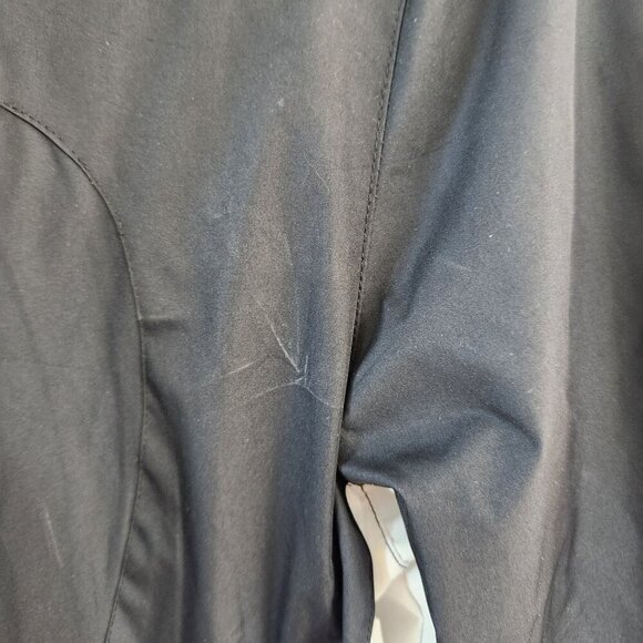 Free Country Black Zip Up Rain Jacket - Picture 9 of 10